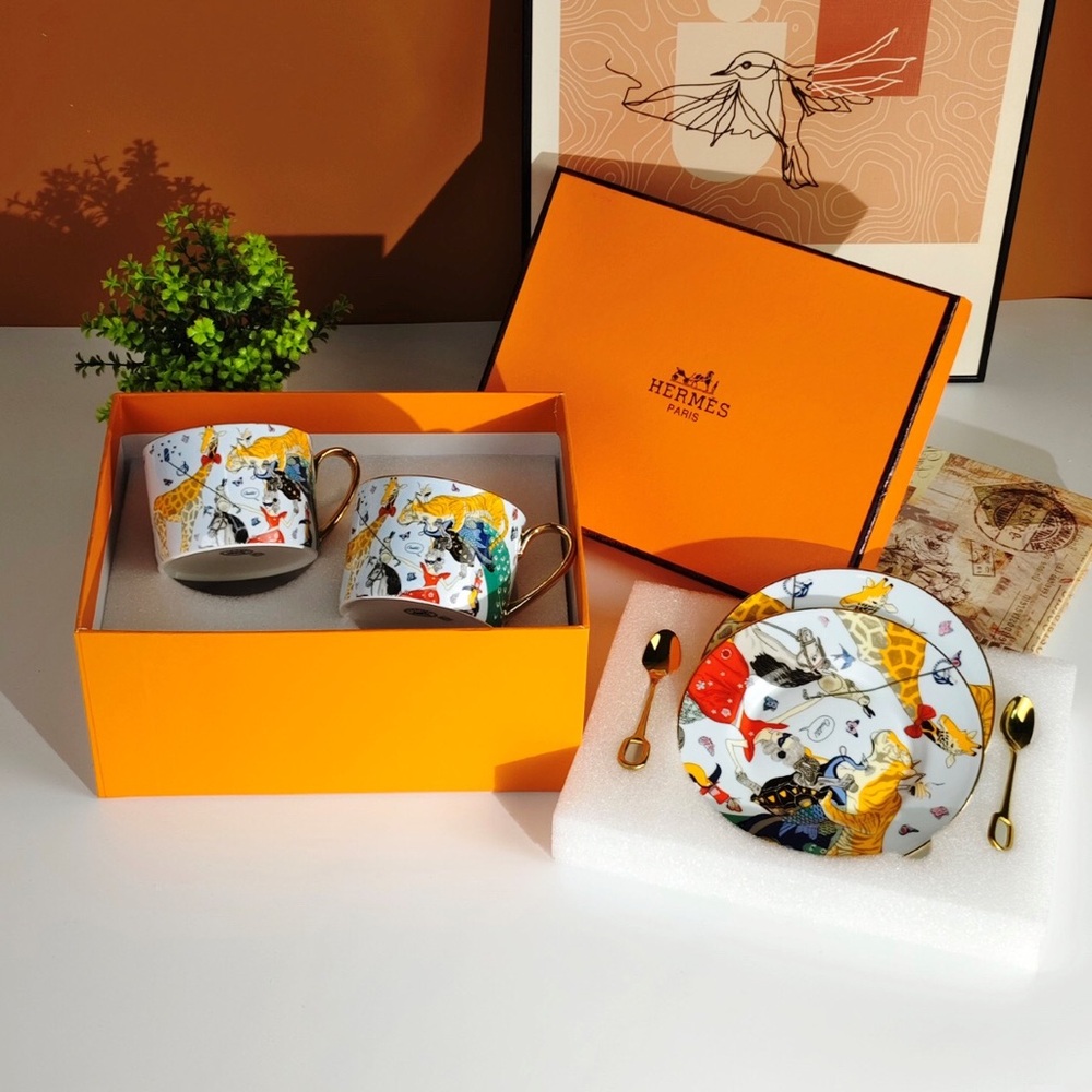 Hermes Coffee Mug Set